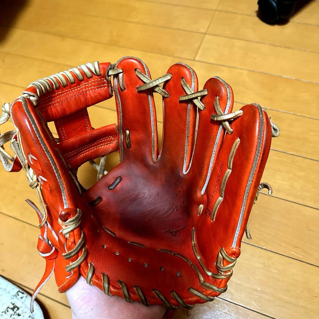 ミズノプロ　軟式内野手用グラブ
