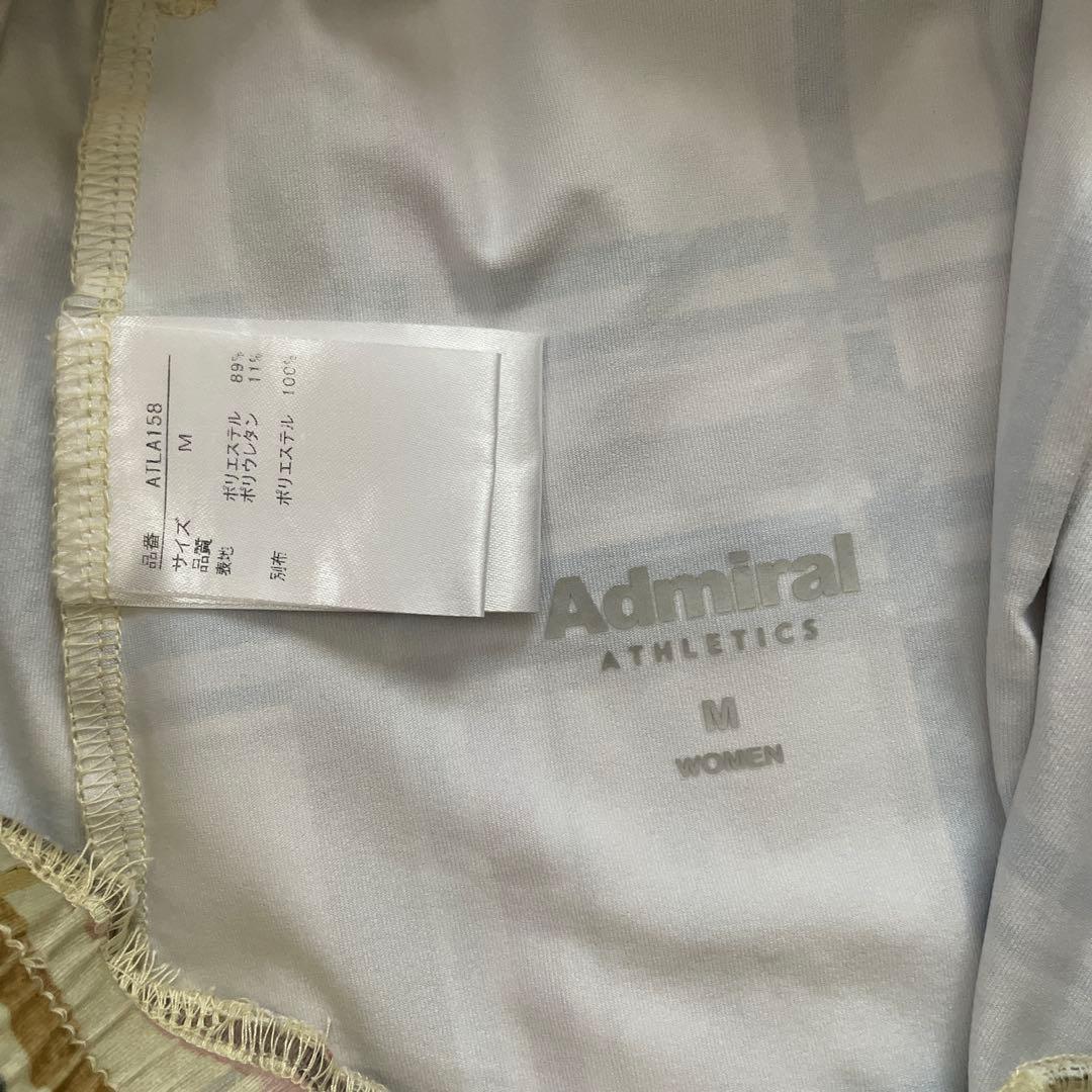 アドミラル Admini テニスウェア プリーツスカート ベージュチェック M