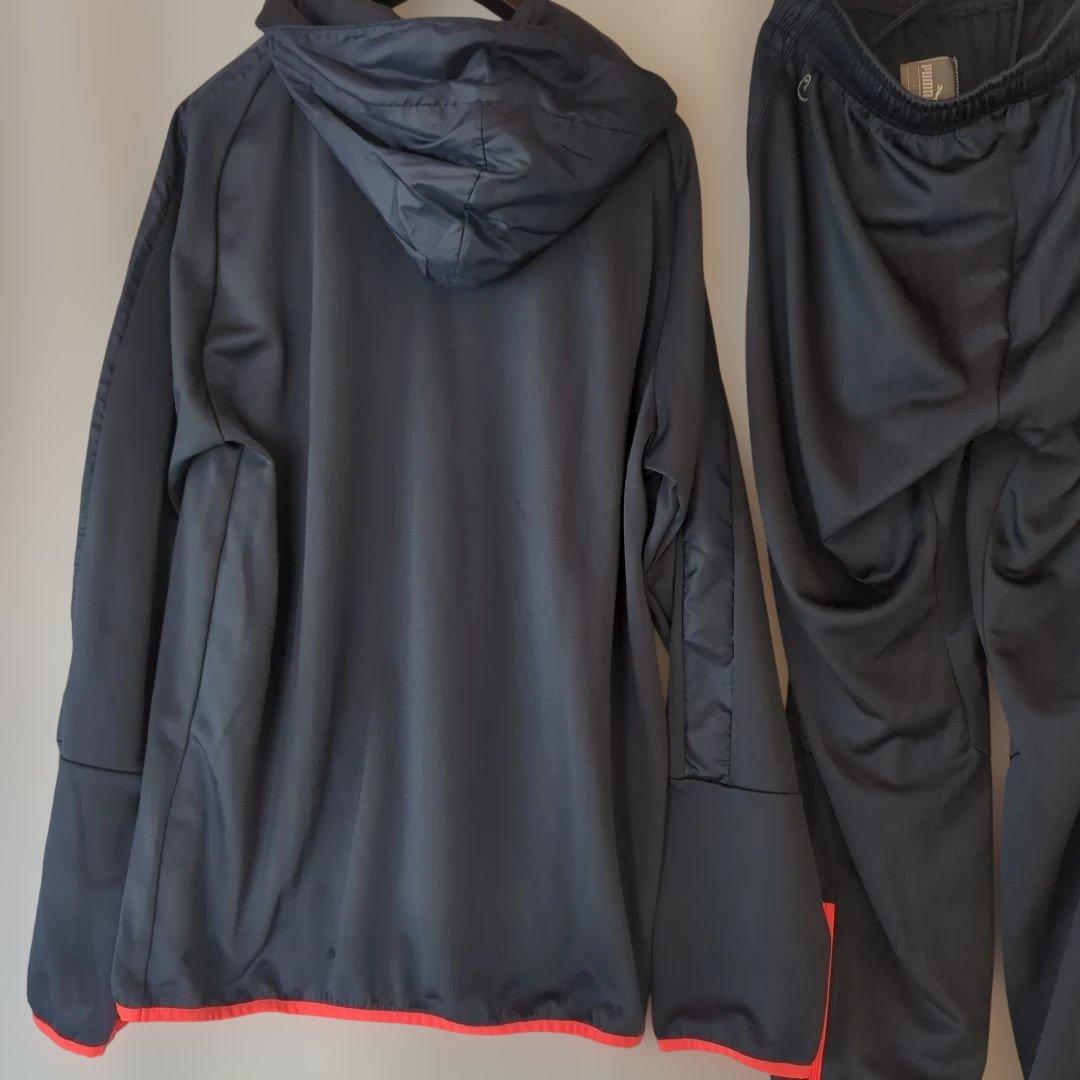 美品⭐PUMA プルオーバーパーカーセットアップ　上O(XL)サイズ/下Lサイズ