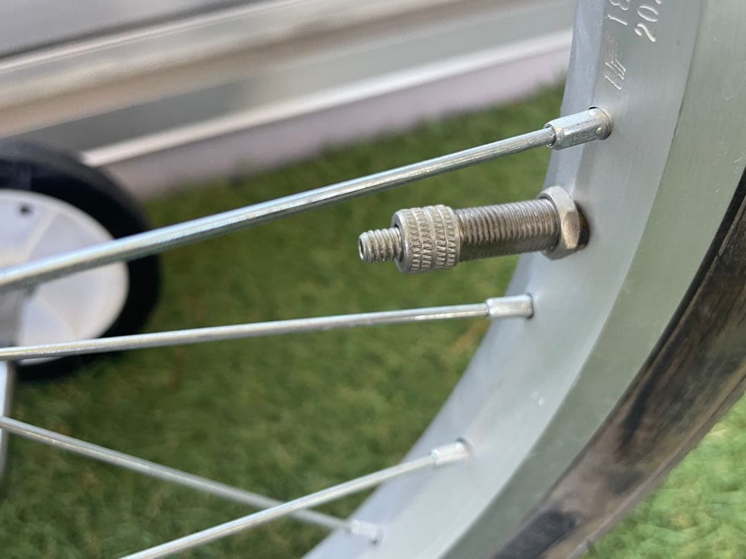 ウェルビー 18インチ 子供用自転車 美品　グレー
