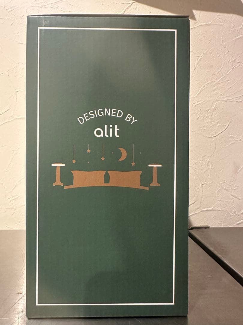 新品未使用 alit FARO LEDメタルムードテーブルランプ シルバー 2点