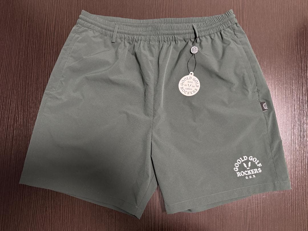 【限定】ゴールドゴルフロッカーズ 上下セットアップ＆ソックス カーキ XL
