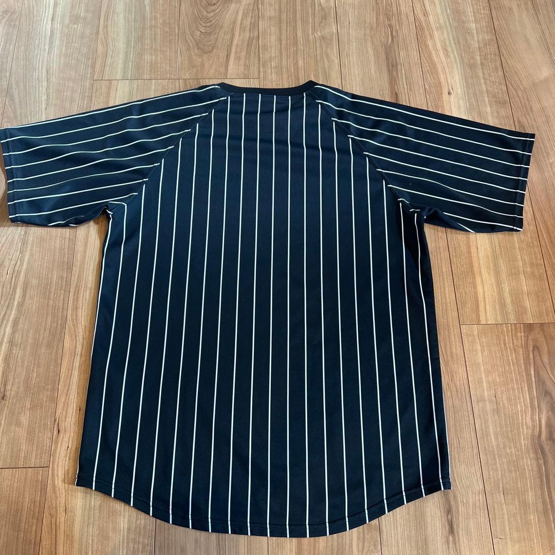 ballaholic cool Tee 黒白ストライプ　Lサイズ