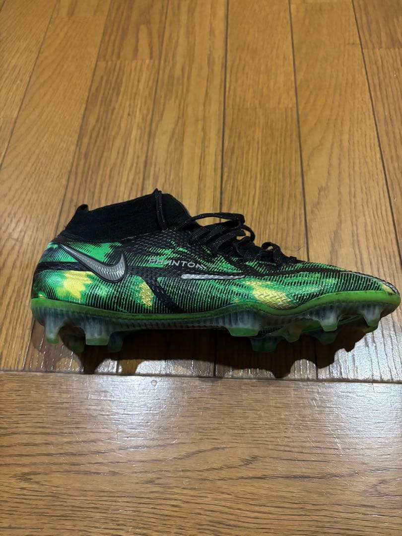 Nike Phantom サッカーシューズ グリーン/ブラック25.5cm