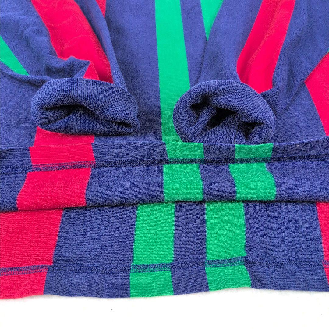 Polo Ralph Lauren ラガーシャツ マルチストライプ XL