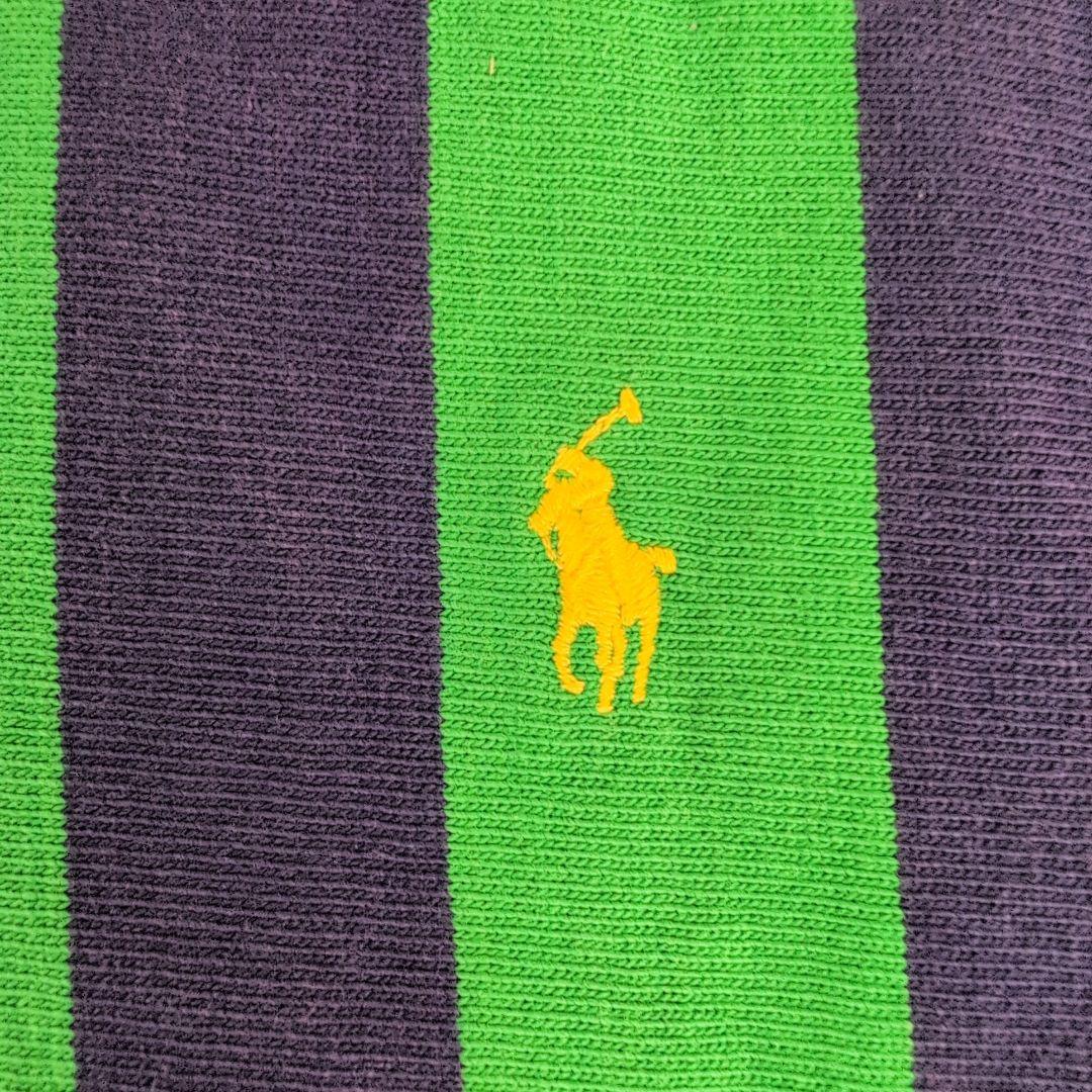 Polo Ralph Lauren ラガーシャツ マルチストライプ XL