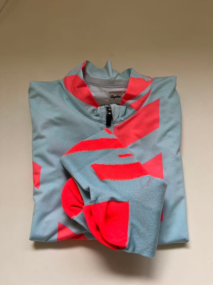 ウェア Rapha ProTeam AERO Jersey Data Print XS