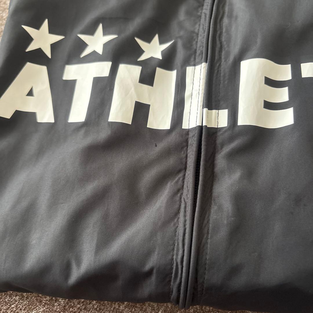 ATHLETA ピステ上下 グレー　セットアップ　ナイロン　フットサル