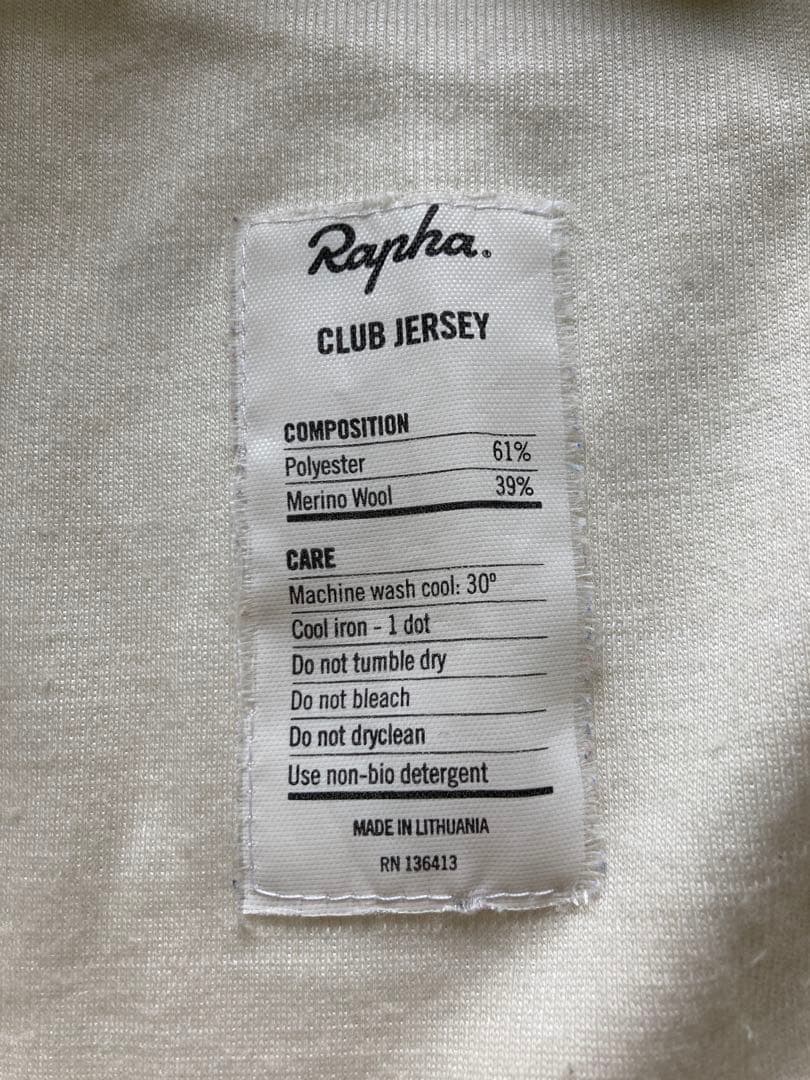 Rapha ラファ サイクルジャージ 半袖 ネイビー/ホワイト