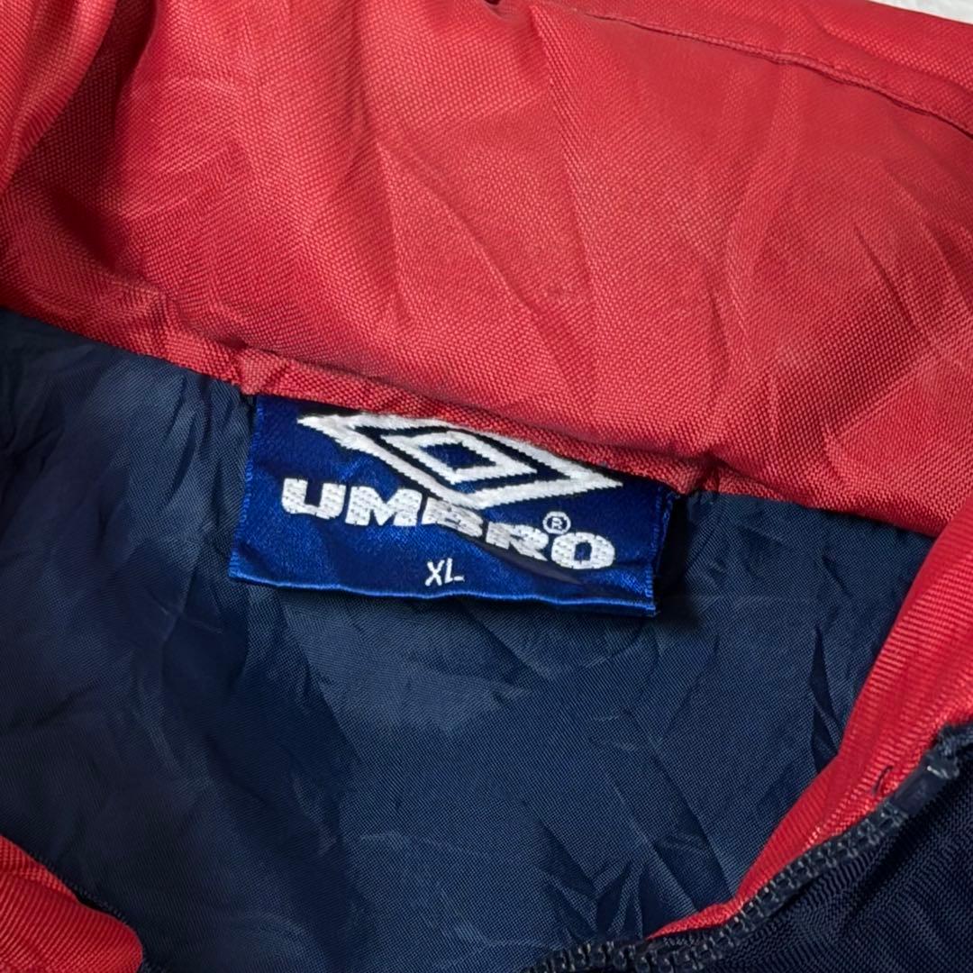 ウェア VINTAGE UMBRO SOCCER BENCH COAT XL 90s