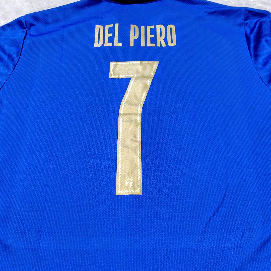 イタリア代表　EURO 2020　ユニフォーム　PUMA　デルピエロ　半袖　XL