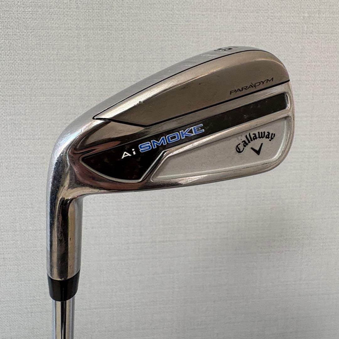 Aiスモーク 6番アイアン レフティ用 純正スチールシャフト　フレックスS