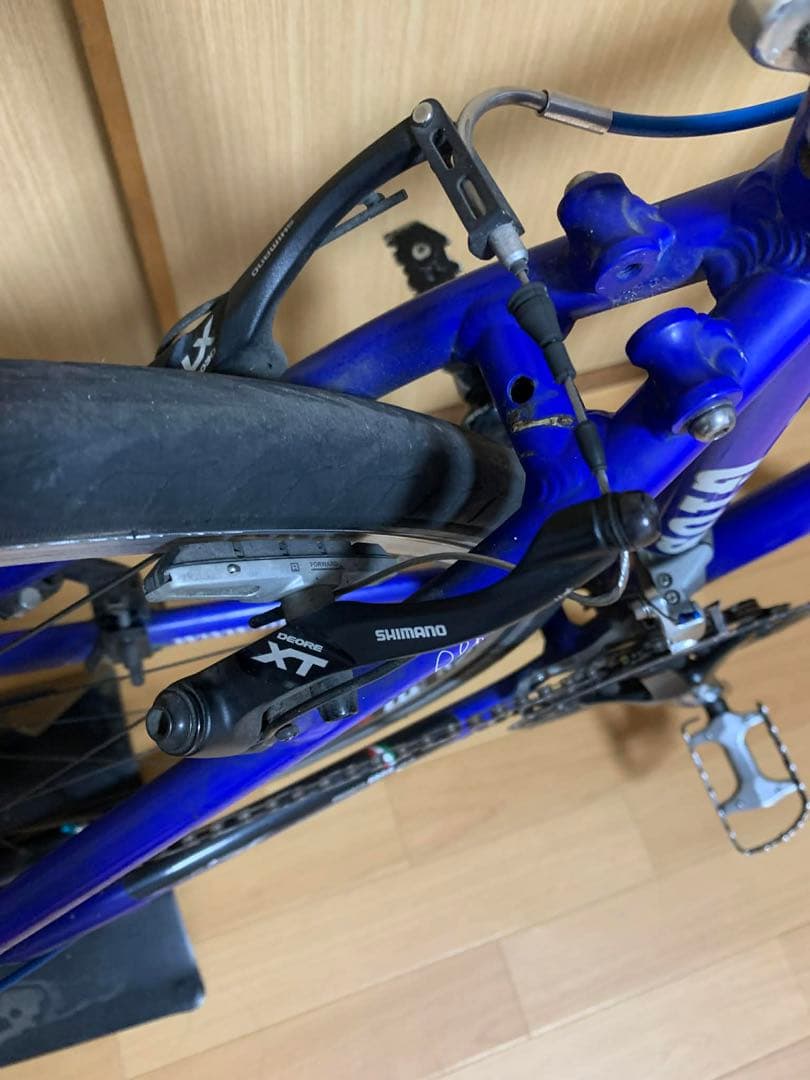 GIOS MISTRAL クロスバイク 青 SHIMANO2x10s