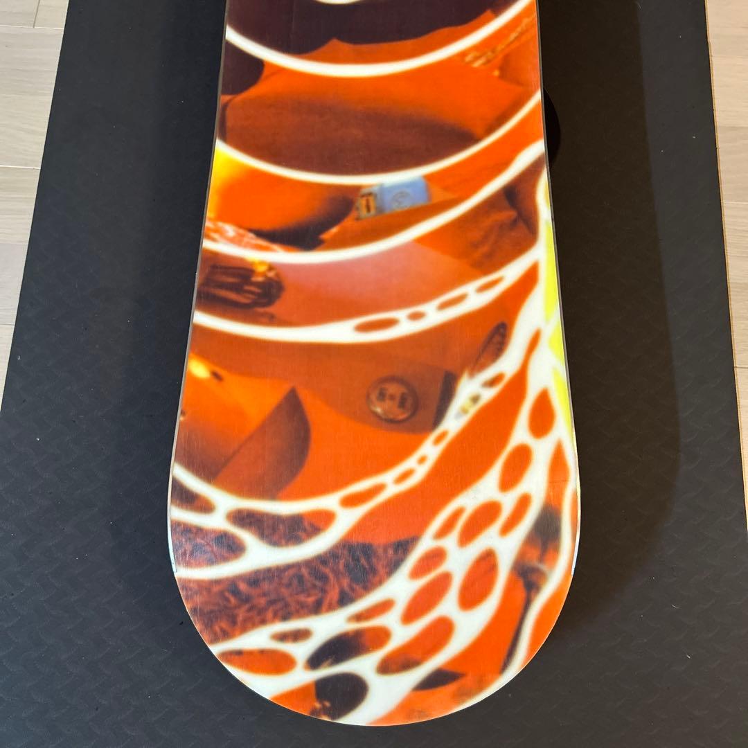【GNU B-NICE レディース　スノーボード】ボードケース付き美品