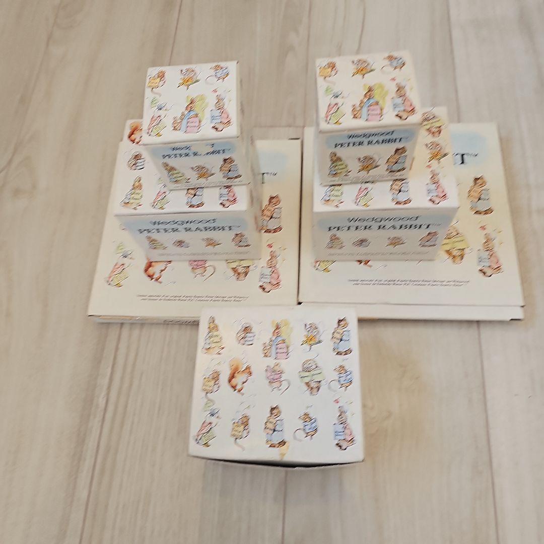 抹*茶様 ウェッジウッド ピーターラビット 食器まとめ 11点 未使用保管品 箱