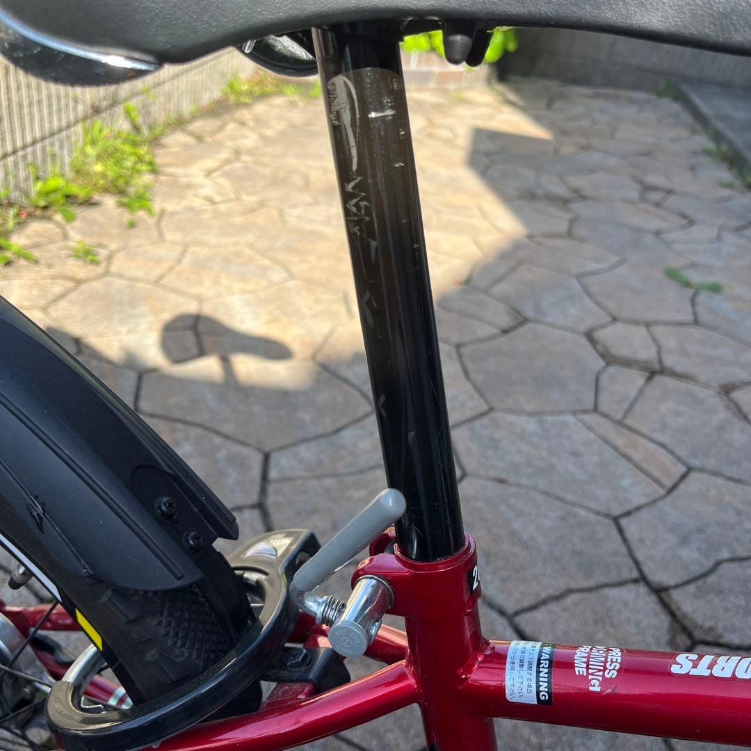子供用自転車 キッズバイク 6速切替 20インチ MTB クロスバイク 赤
