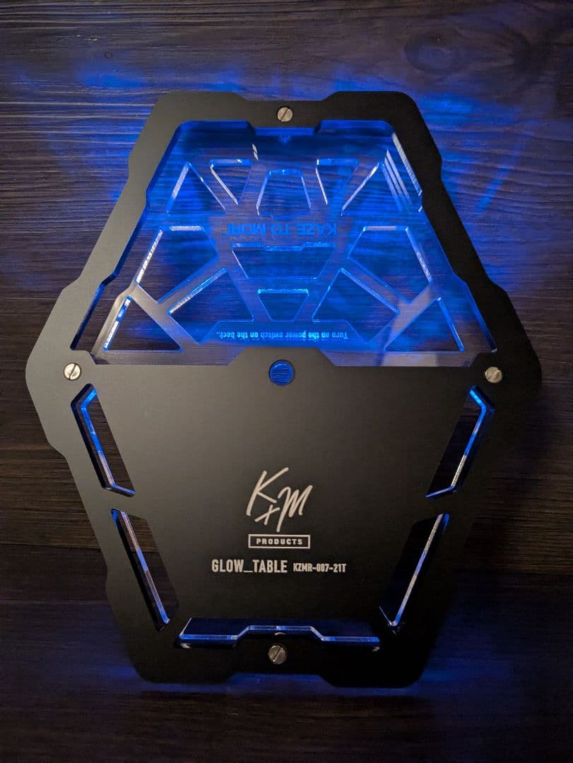 わ*ン様 【 kaze_to_mori 】GLOW_TABLE エッジスタンド用