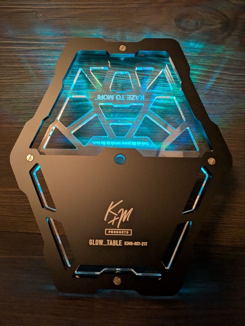 わ*ン様 【 kaze_to_mori 】GLOW_TABLE エッジスタンド用