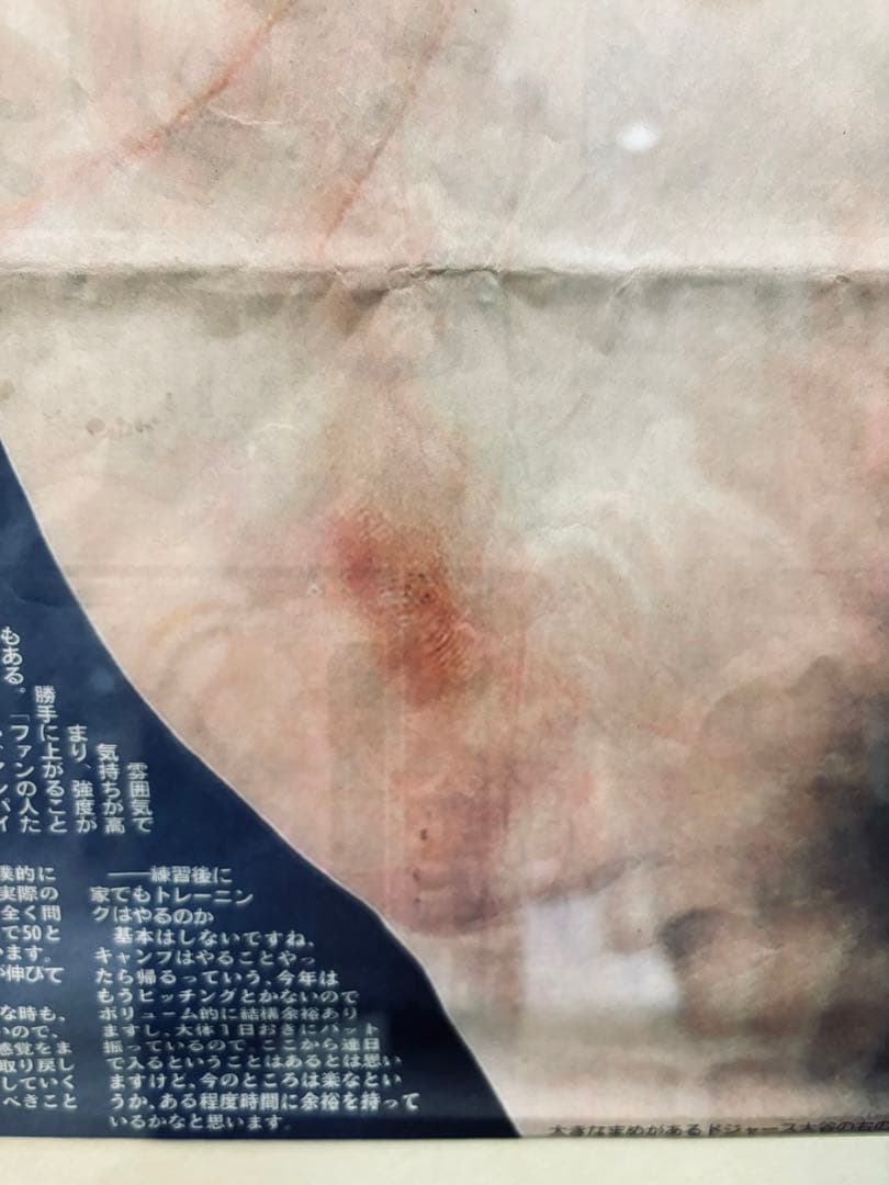 大谷翔平さん の 右 手の ひら 世界一の手