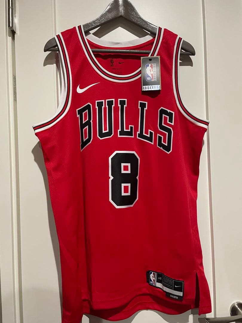 【限定・希少・新品未着用】 NBA 河村勇輝 シカゴブルズ 48 L