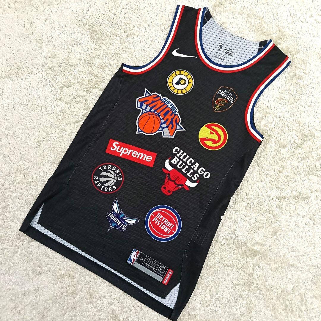 2236【美品】Supreme Nike NBA タンクトップ S ゲームシャツ