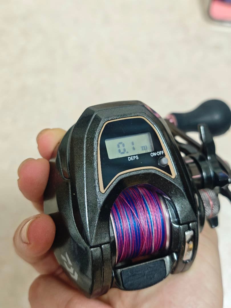 【美品】DAIWA ダイワ 紅牙 X IC ベイトリール タイラバ