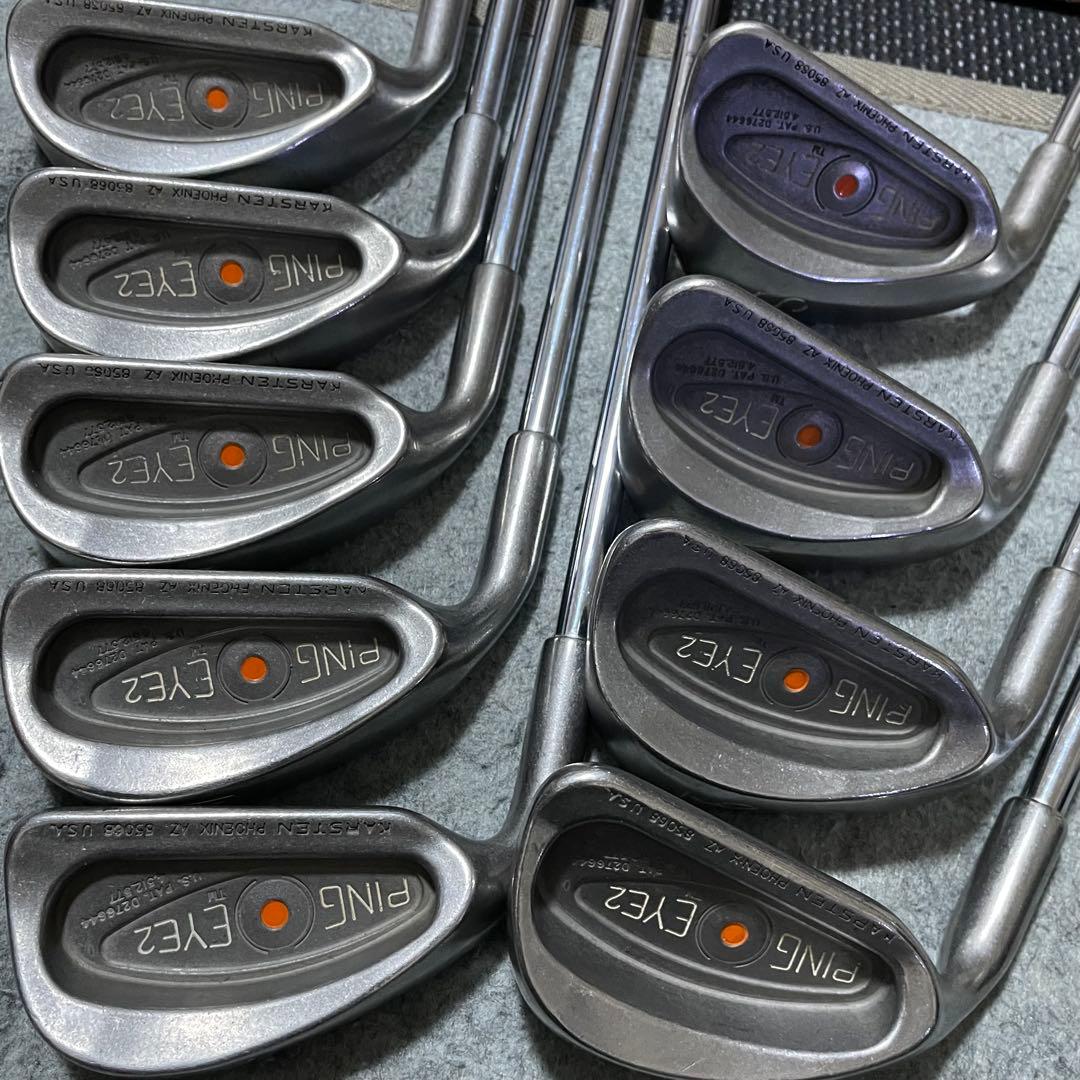 入手困難 レフティ PING 他ブランド混入なし！完璧に揃ったゴルフセット 希少