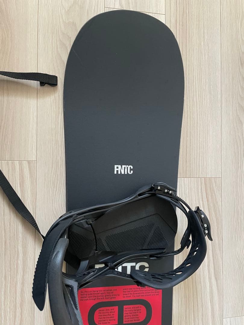 【美品】スノーボード一式　 FNTC TNTR 150cm ダブルキャンバー