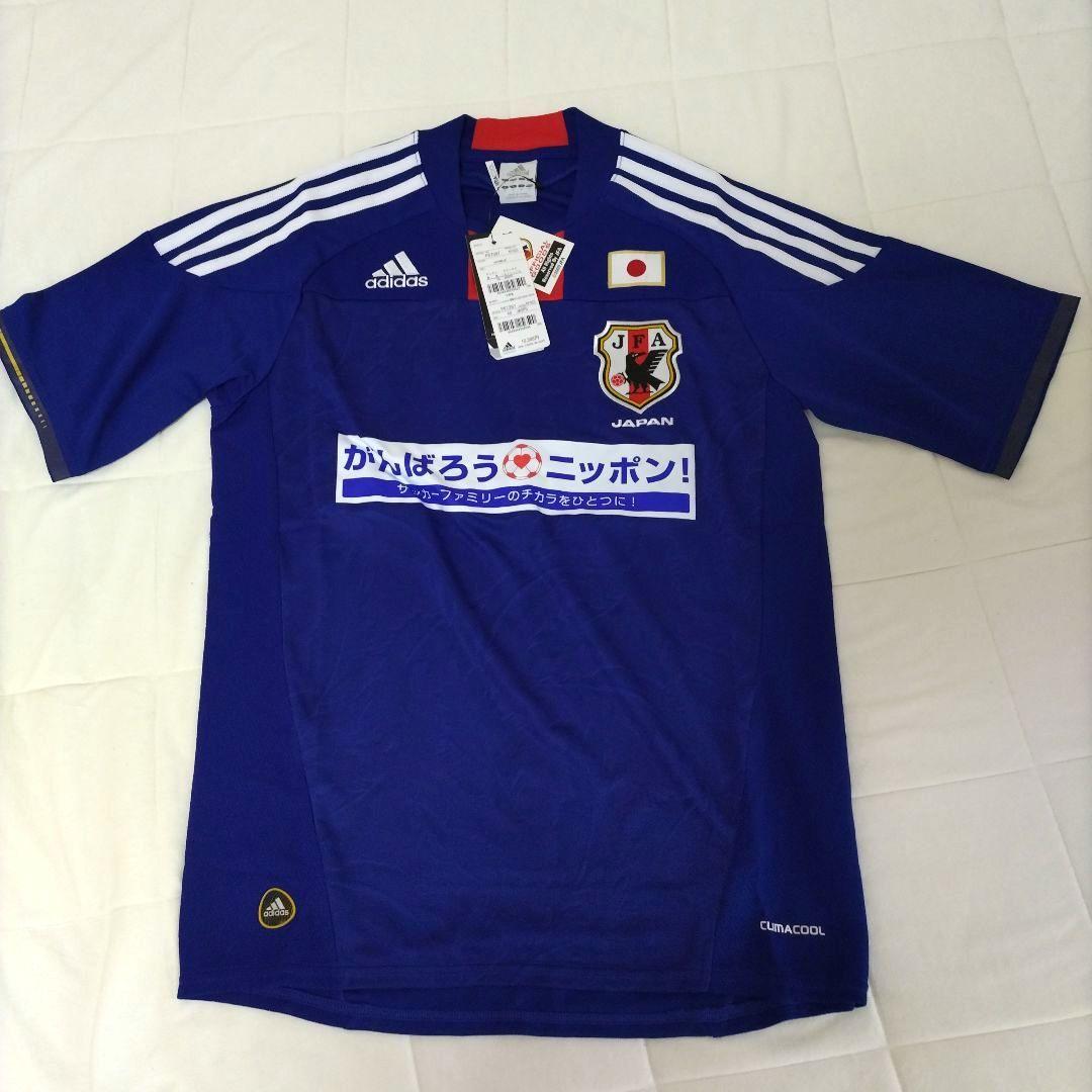 【即発送】サッカー日本代表ユニフォーム　Mサイズ　東日本大震災　値札付