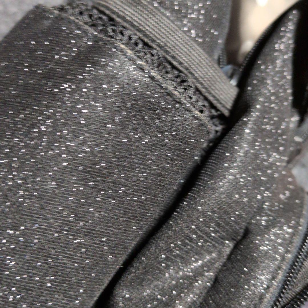 NFINITY バックパック スパークル　チアリュック　ブラック×ゴールド