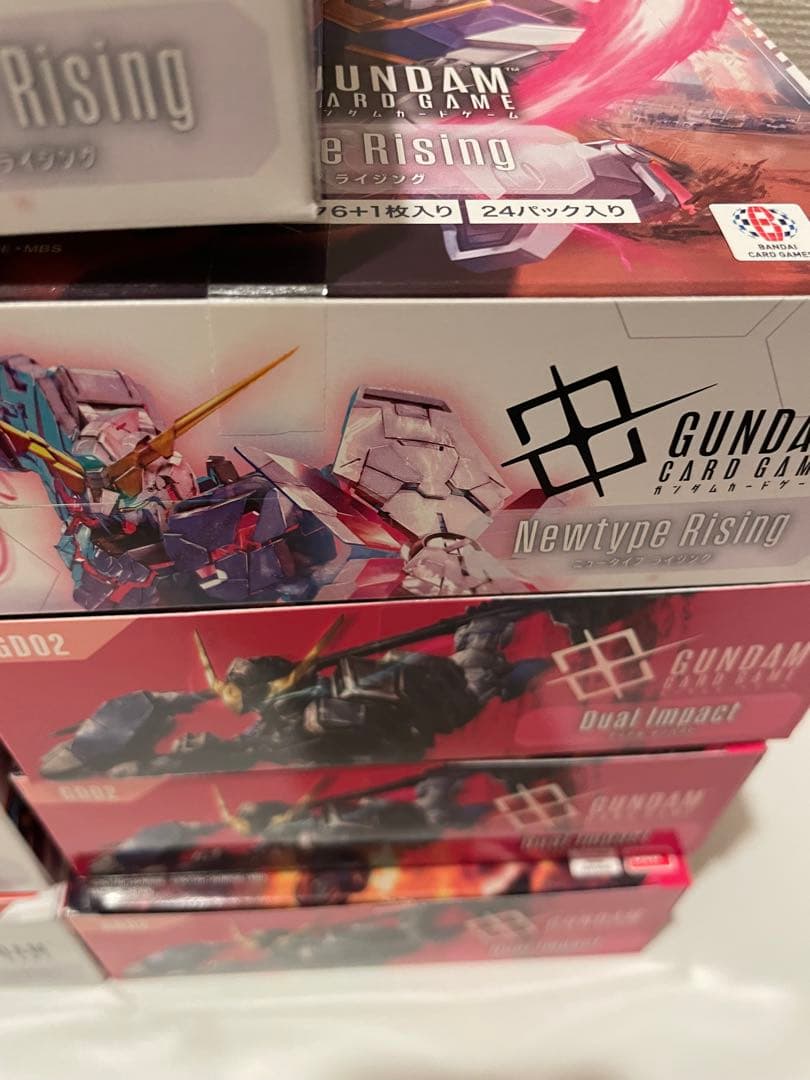 Gundamカードゲーム GD01.6個02.3個セット