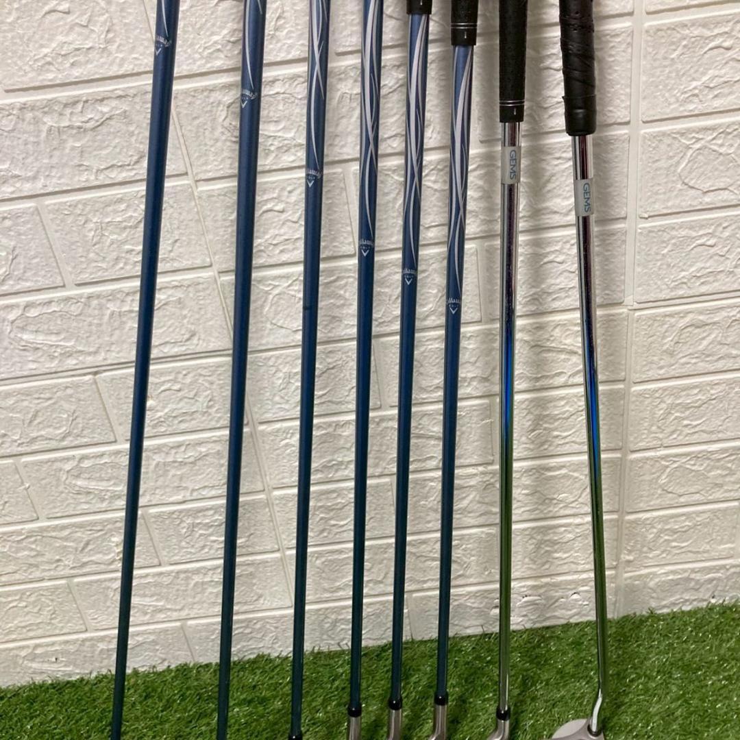 Callaway GEMS レディース クラブセット　キャロウェイ　8本