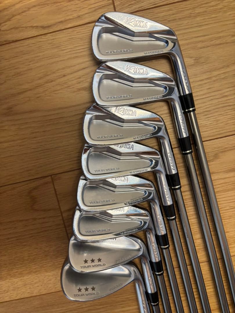 HONMA ツアーワールド TW727V　 5〜P　8本セット