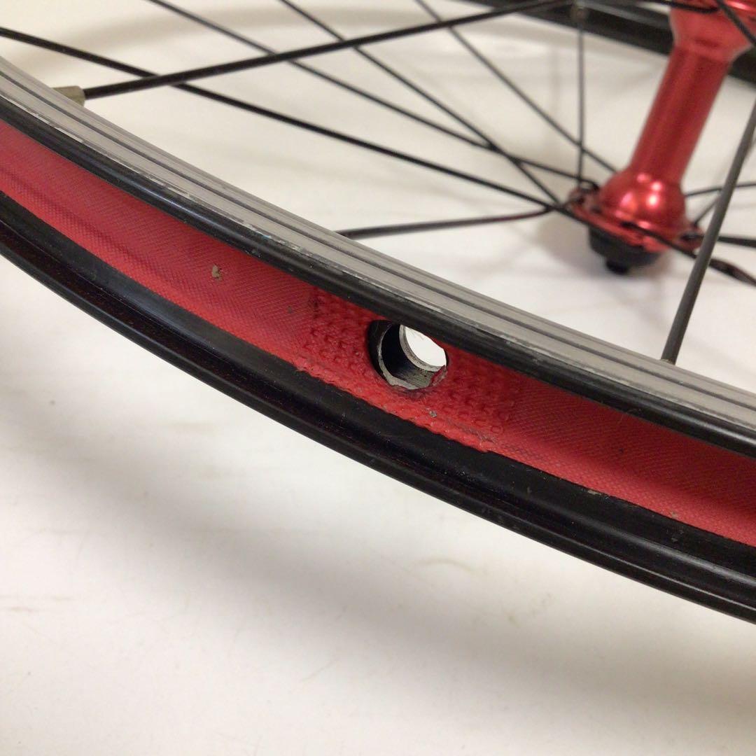 310 tarmac 20×16(451) アルミニウムホイール レッドハブ