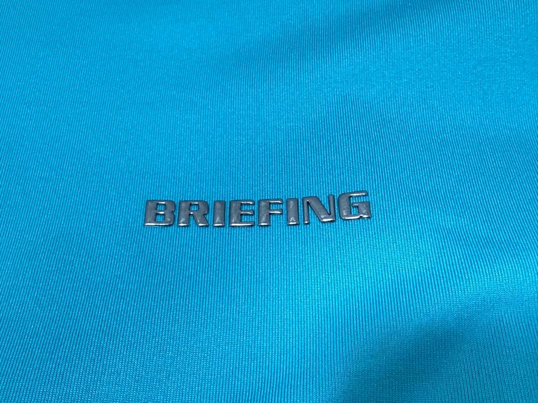 BRIEFING 長袖 モックネック L