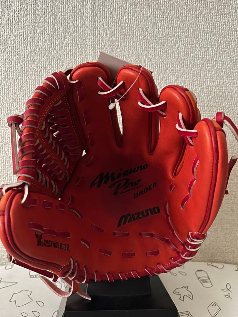 ミズノプロ　オーダー　軟式グローブ 内野手用　耕作刻印