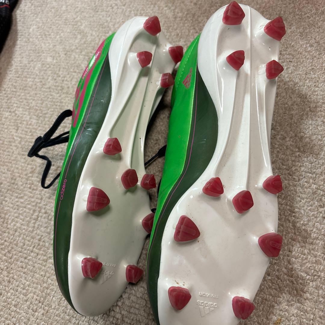 adidas F50 サッカーシューズ スパイク グリーン