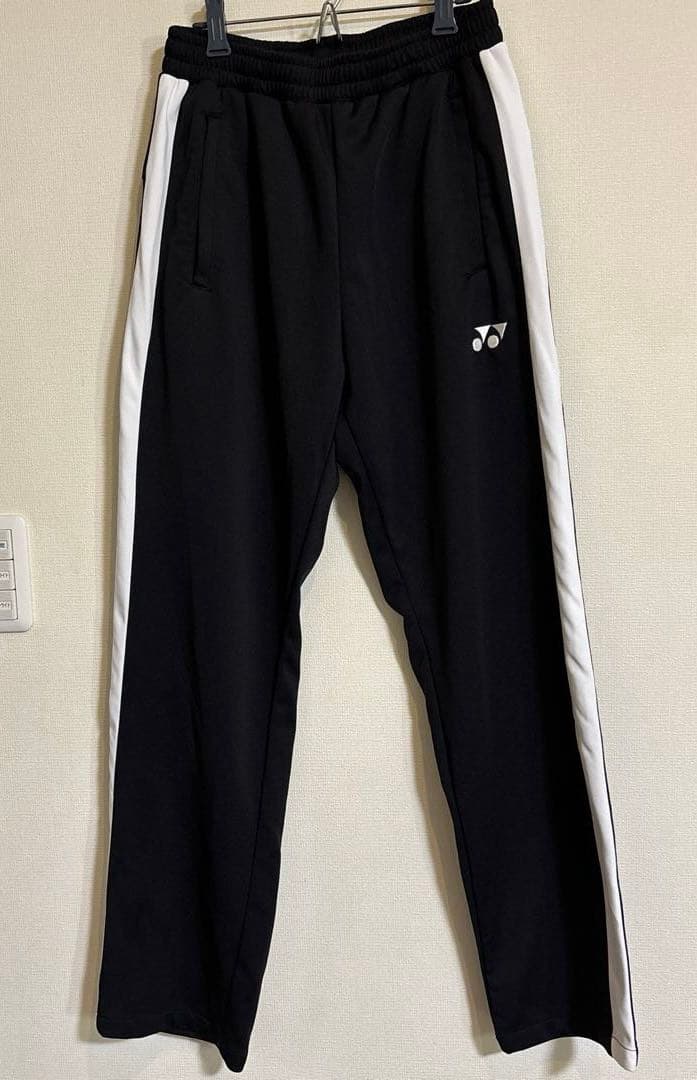 【新品】ヨネックス ウォームアップパンツ ジャージ ブラック M