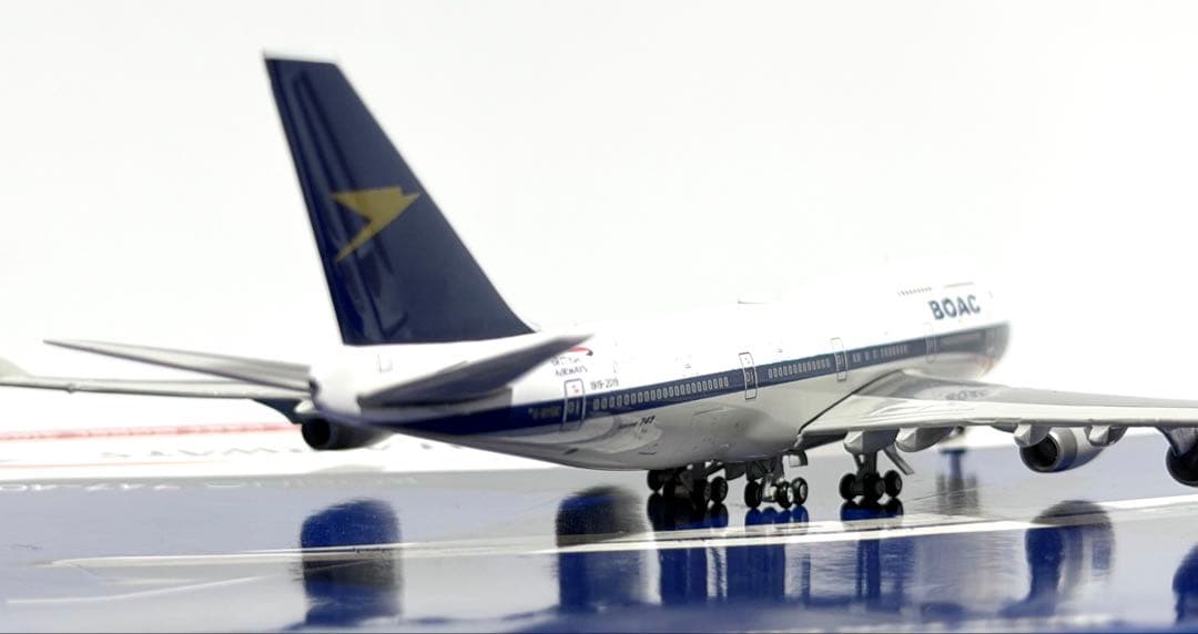 Gemini 1/400 B747-400 英国航空 BOAC塗装