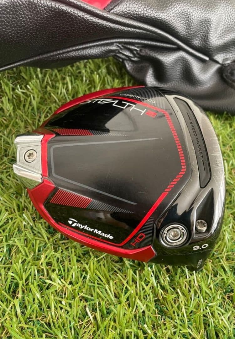 テーラーメイド ステルス2 ドライバー　ヘッド 9° ヘッドカバー付き