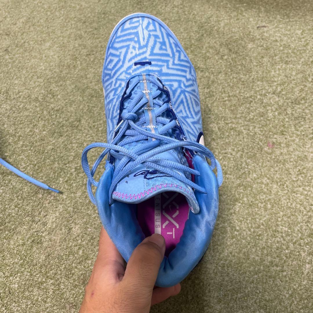 ナイキNIKEバッシュレブロン NXXTジーニサス EPライトブルー28.0cm