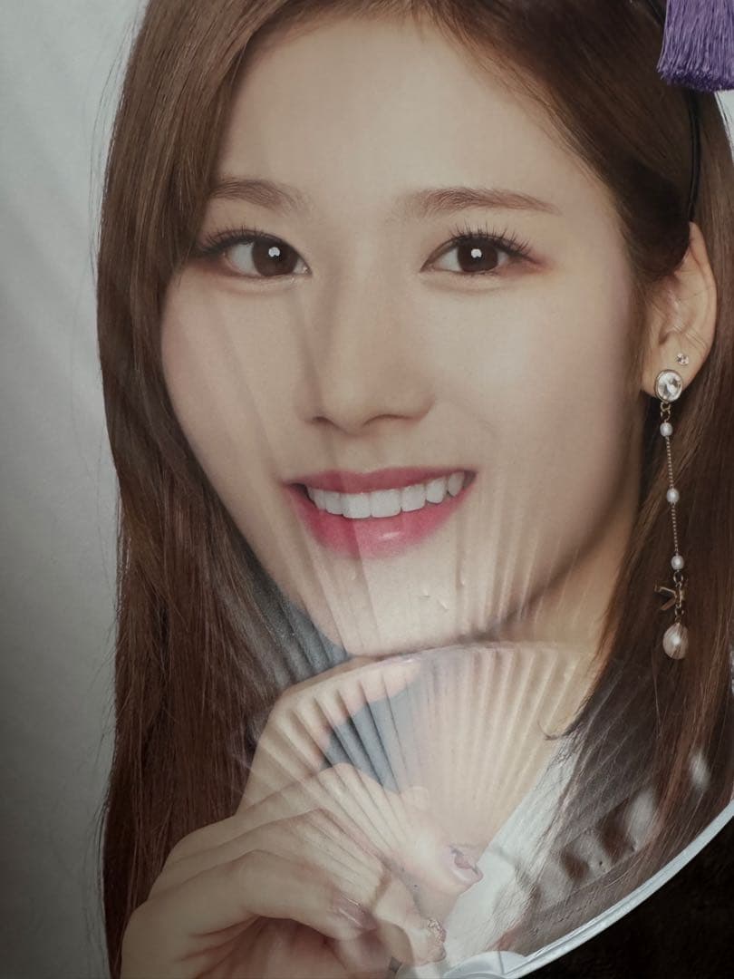 TWICE サナ うちわ セット