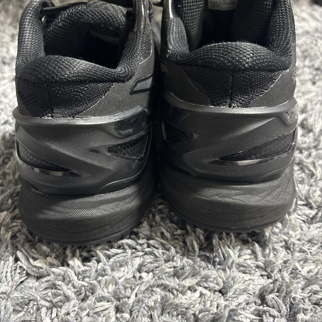 数回使用 ASICS GELBURST 黒 26cm バッシュ ゲルバースト