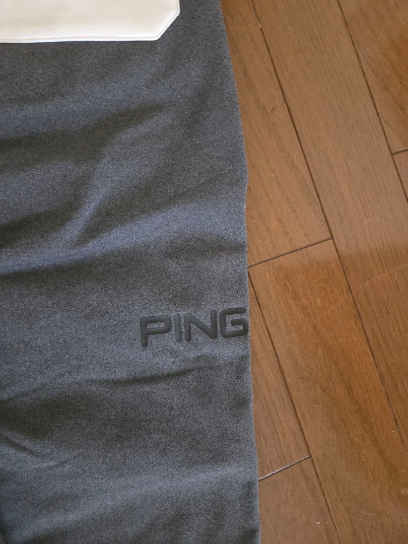 未使用　PING AIR FLAKE メンズパンツ L ホワイト/グレー