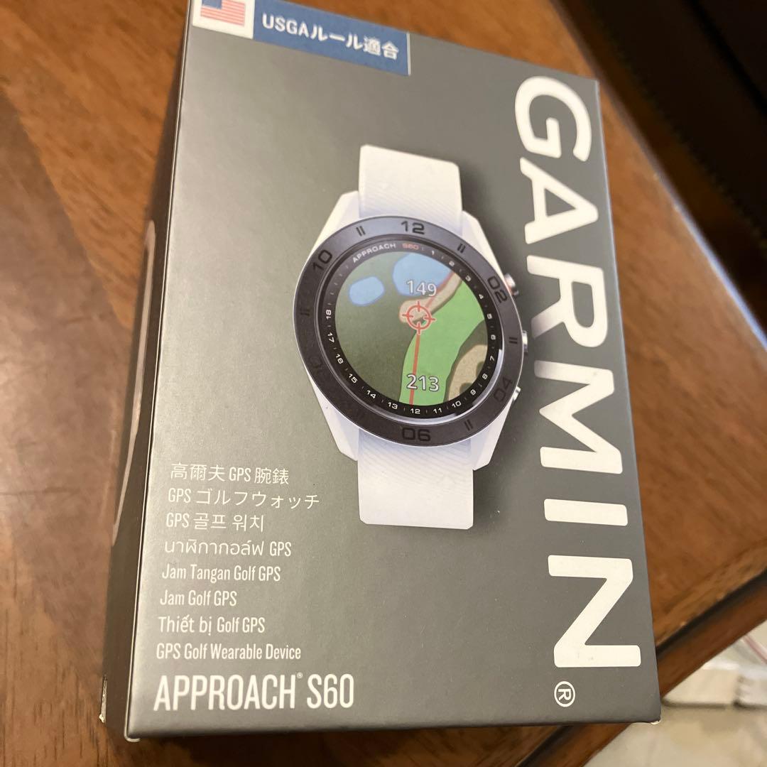 GARMIN APPROACH S60 ホワイト GPSウォッチ