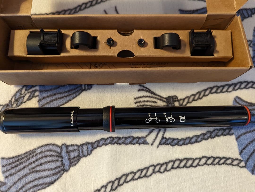 【新品未使用】BROMPTON LEZYNE ブロンプトン　携帯ポンプ