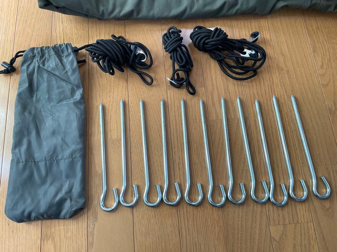 グリップスワニー GS TENT おまけポール インナーテント　軍幕　最終値下げ