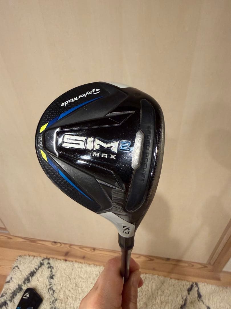 SIM2 MAX フェアウェイウッド　5w テンセイ1k Proホワイト　60s
