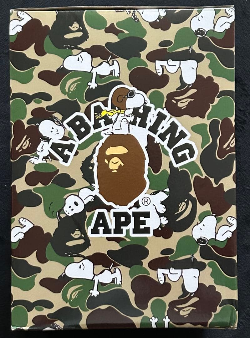 Snoopy A Bathing ape フィギュア メディコムトイ コラボ