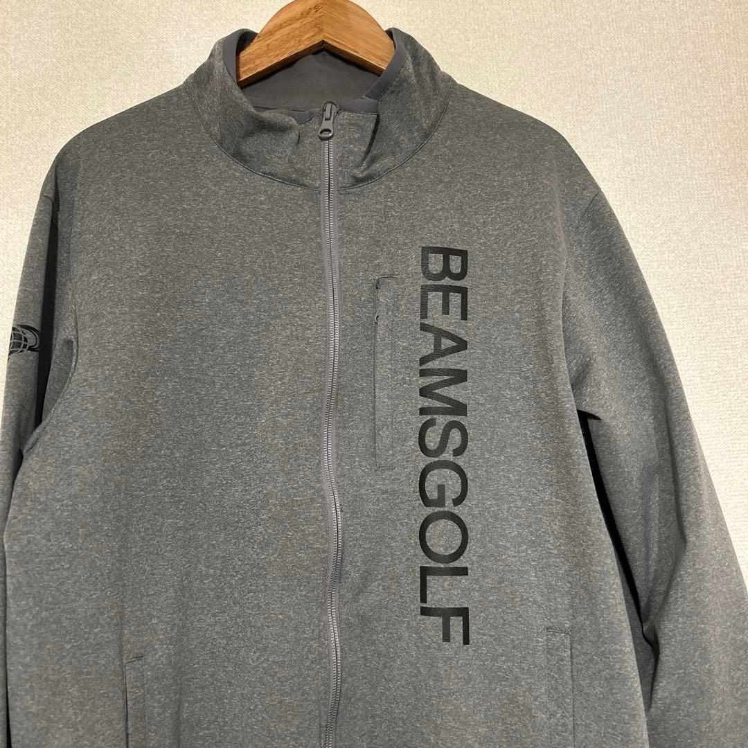 BEAMS GOLF グレー フルジップジャケット